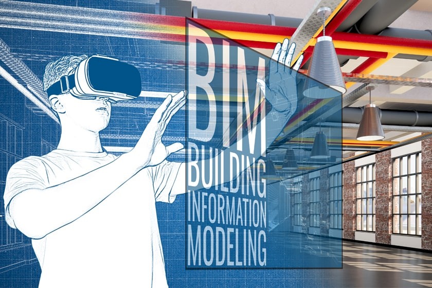 Holografische Darstellung von Building Information Modeling für die Digitalisierung der Baubranche