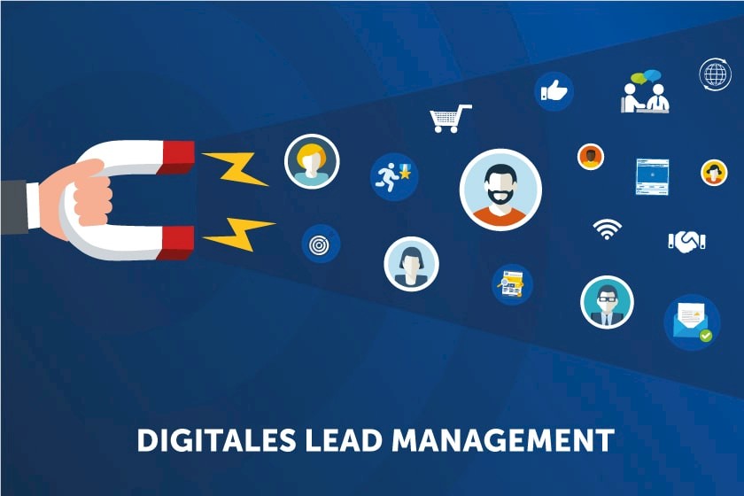 Grafik zum Digitalen Lead Management