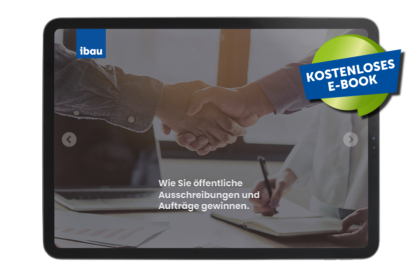 ibau e-Book zu öffentlichen Ausschreibungen