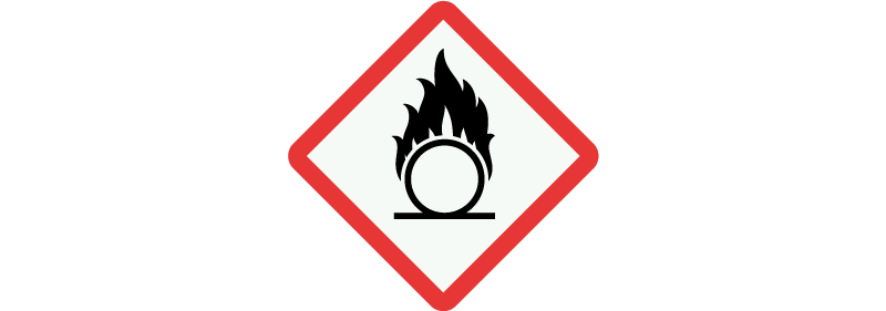 Gefahrstoffsymbol brandfördernd