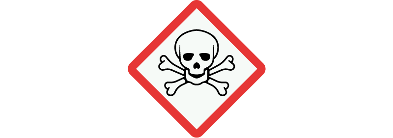 Gefahrstoffsymbol akut toxisch