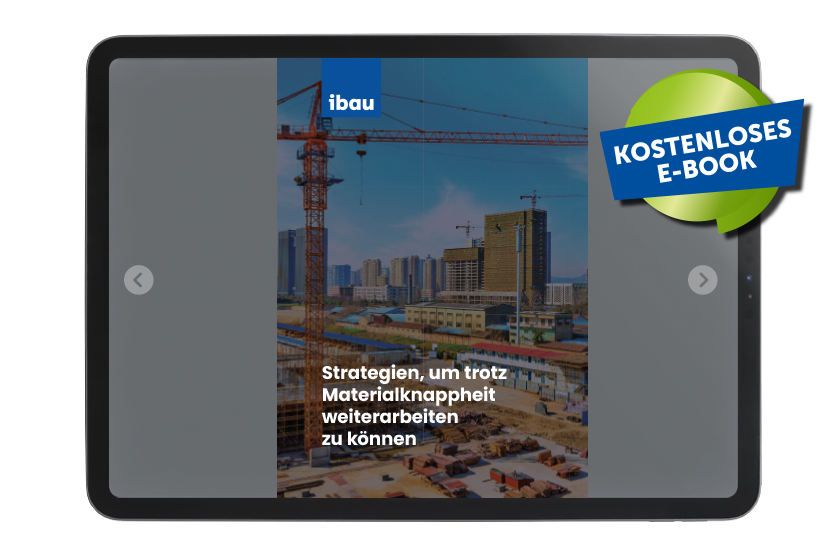 ibau e-Book zur Materialknappheit
