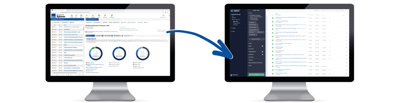 Ansicht des neuen ibau Xplorer next