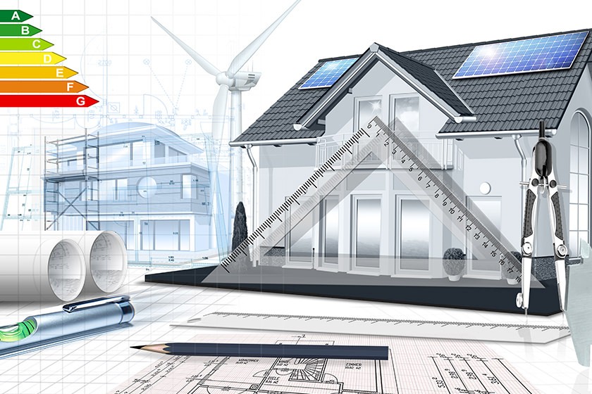 Planung eines energieeffizienten Hauses