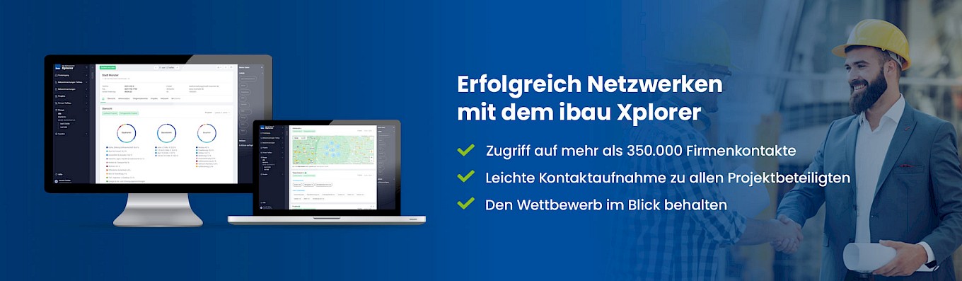 Erfolgreich Netzwerke aufbauen mit dem ibau Xplorers