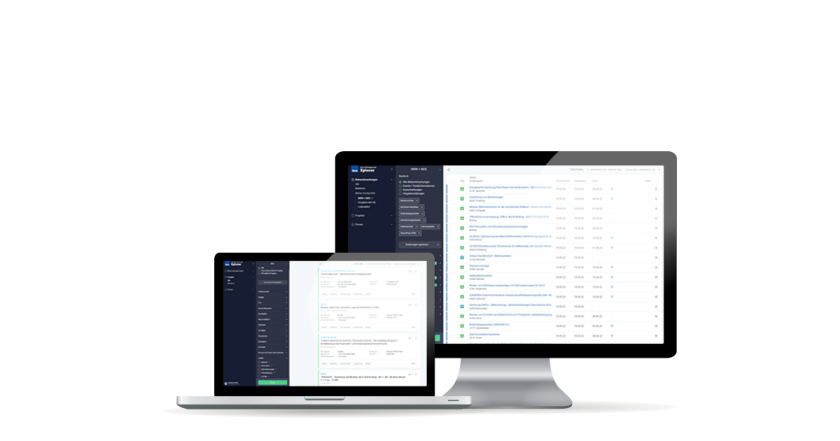 Ausschreibungen finden mit dem ibau Xplorer
