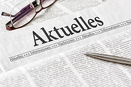 Eine Zeitung die zur Marktanalyse genutzt wird