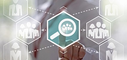 Darstellung eines digitalen Prozesses zur Analyse der Zielgruppe