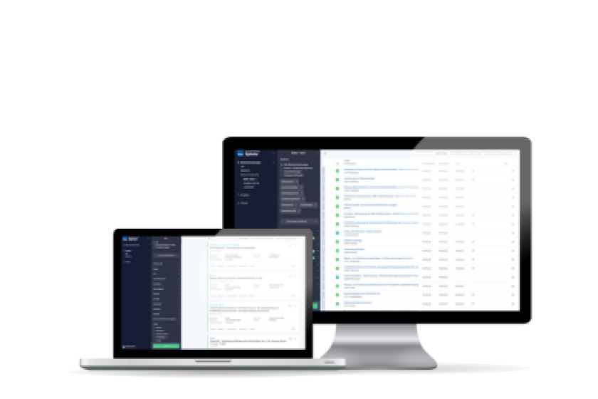 ibau Xplorer in der Browseransicht