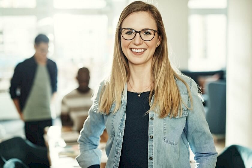 Arbeitgeber bereitet sich auf Vorstellungsgespräch vor