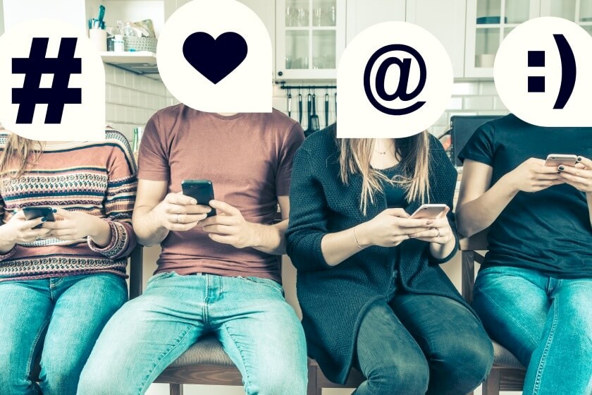 X, Y, Z Generationen spielen mit dem Smartphone