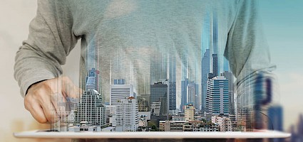 Holografische Darstellung der ibau Marktanalyse